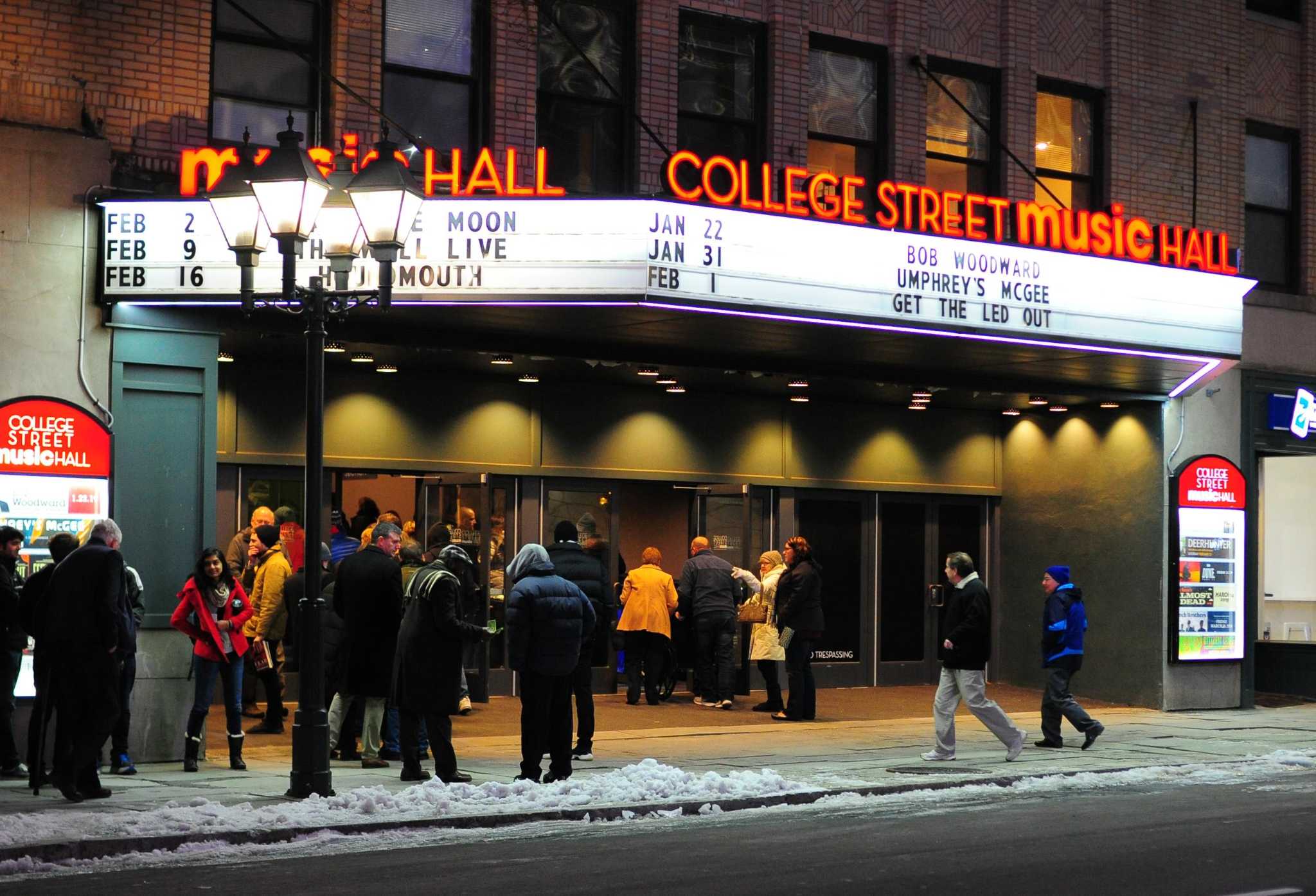 College Street Music Hall Bag Policy